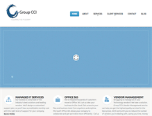 Tablet Screenshot of groupcci.com